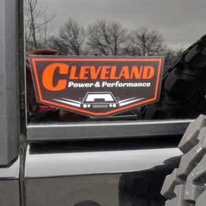 Cleveland Power & Performance “Retro” Logo Vinyl Sticker