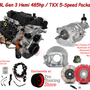 Mopar 6.4L 485hp Gen 3 Hemi & Tremec TKX 5-Speed Engine & Transmission Package