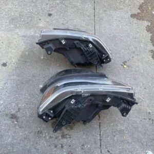 RAM 1500 Full LED Headlights; Black Housing; Clear Lens (19-24 RAM 1500 w/ Factory Halogen Headlights)