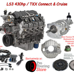 LS3 430hp TKX 5-Speed Manual Connect & Cruise Package