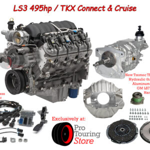 LS3 495hp TKX 5-Speed Manual Connect & Cruise Package