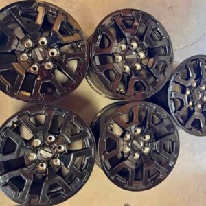 Ford Bronco Raptor OEM 17-inch wheels set of 5